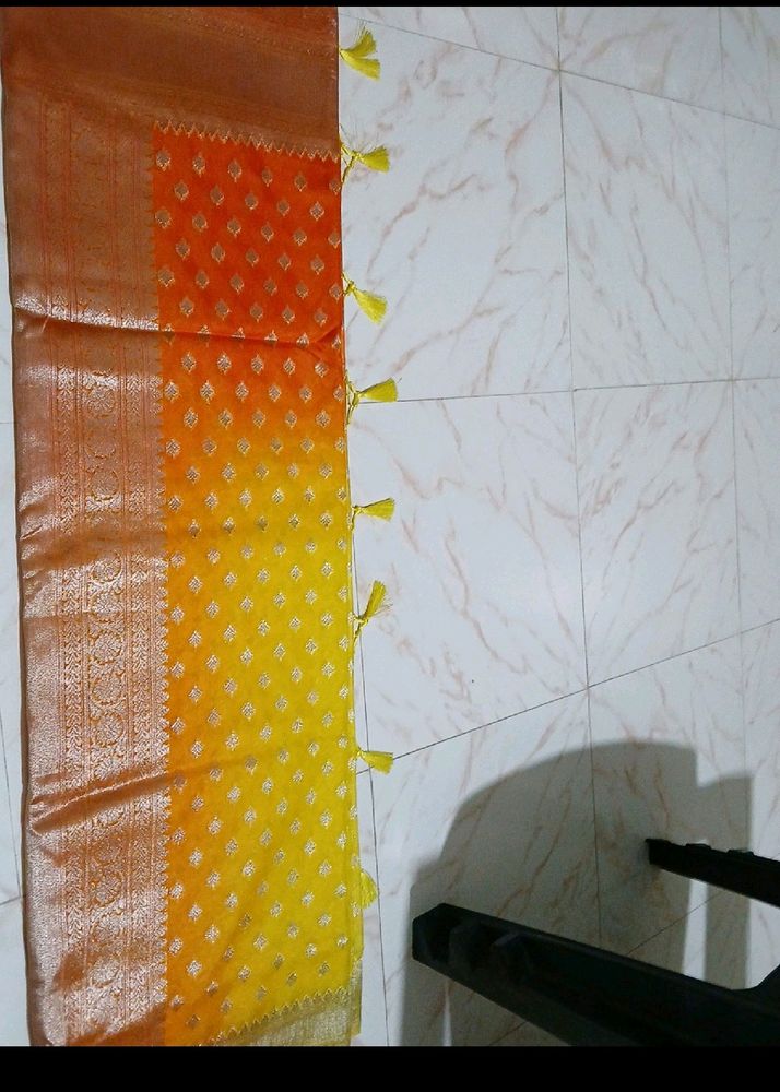 Organza Saree Shaded