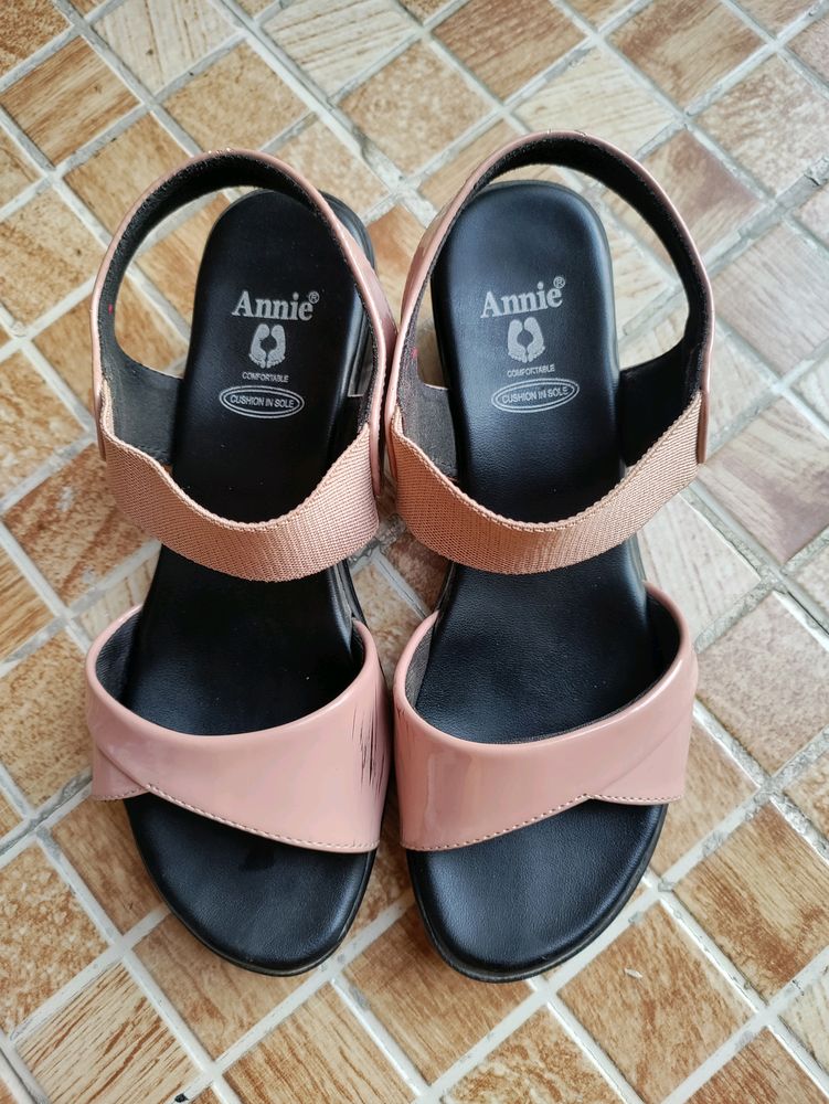 Peach Sandal , Size 38