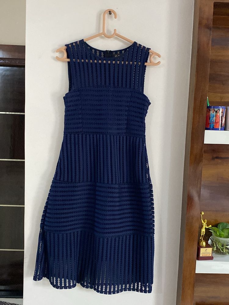 Texture Blue Dress