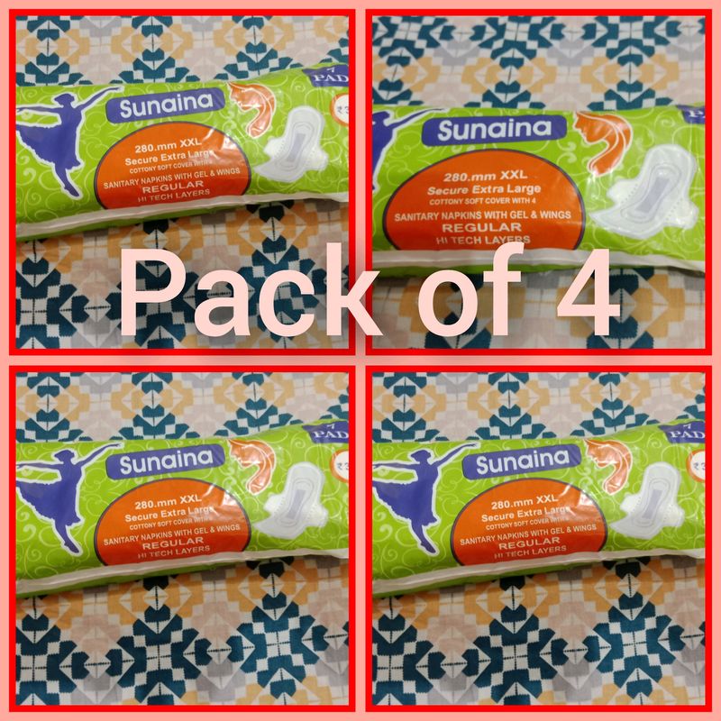 Pads Pack Of 4❣️❣️❣️❣️❣️❣️😃✔️✔️✔️