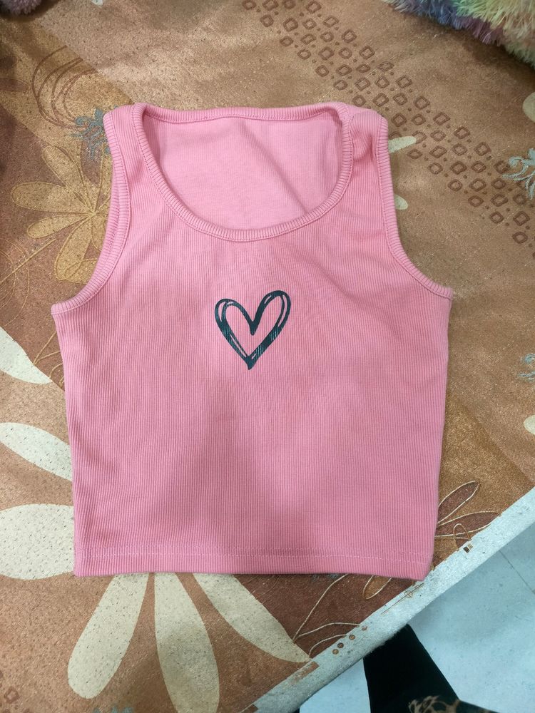 Cute Pink Tank Top