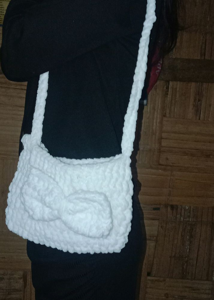 Crochet Bow Bag