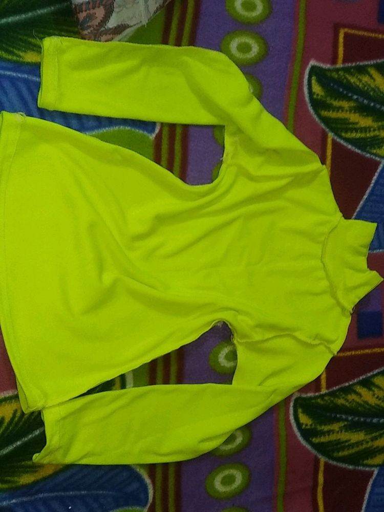 Combo Of 2 Neon  Green T Shirts