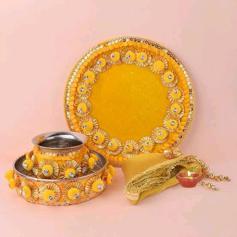 Karvachauth Thali Lota Or Chalni