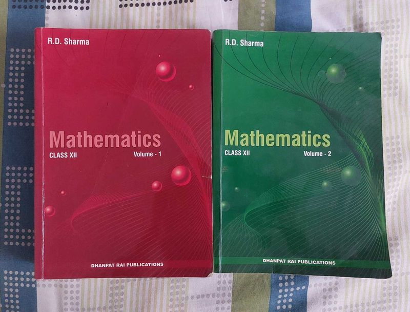 RD Sharma Class 12th Books Vol 1 And 2