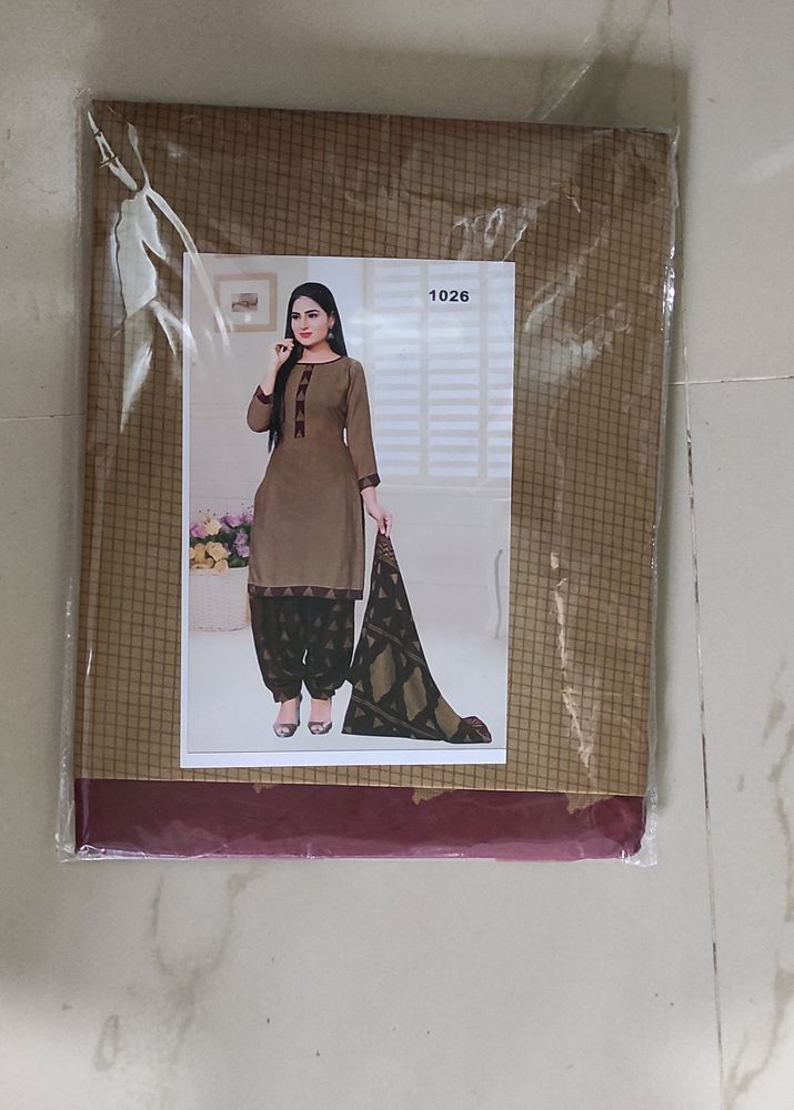 Brand New Dress Material With Dupatta