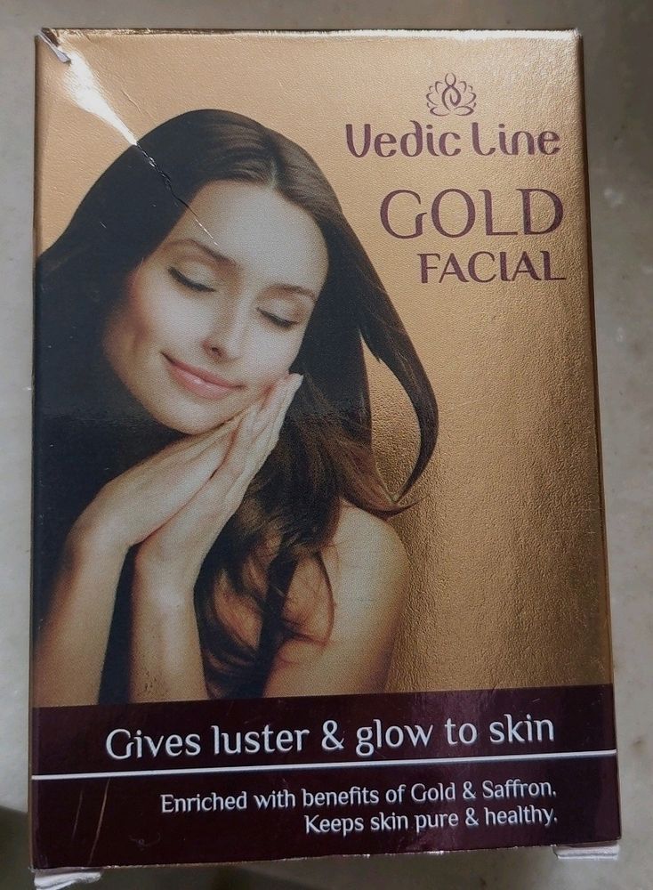 VEDIC LINE GOLD FACIAL KIT