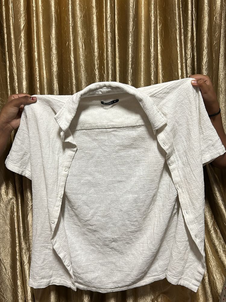 White Casual Shirt