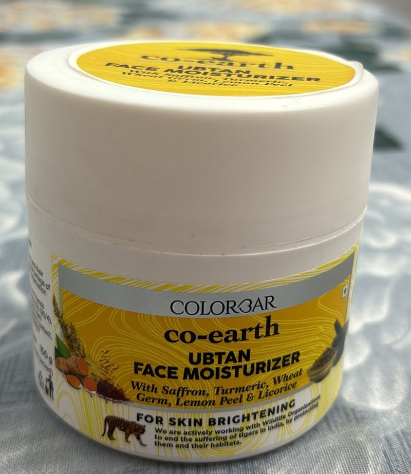 Colorbar Co-earth Ubtan Face Moisturiser