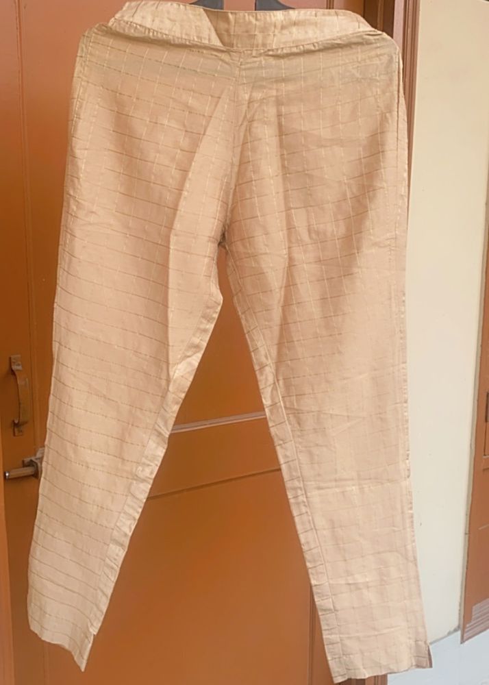 Beige Colour Trousers Pant