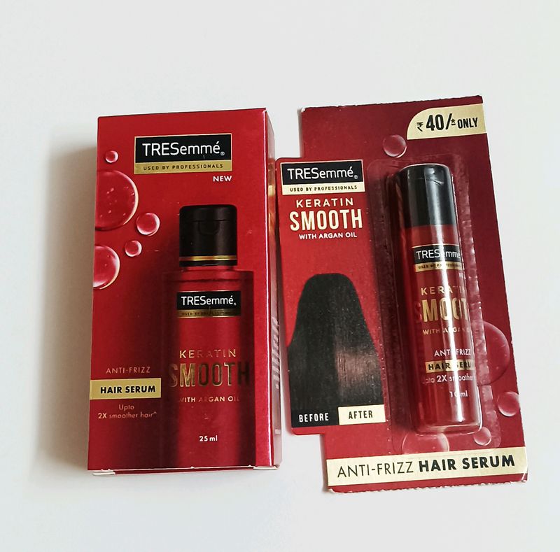 Combo of 2 Tresemme Keratin Smooth Anti-Frizz Hair Serum