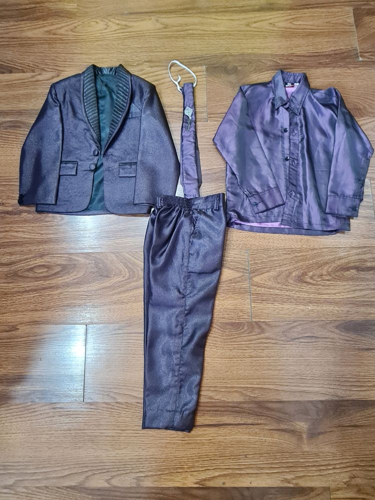 Suit 3 Piece - Pant, Shirt And Coat