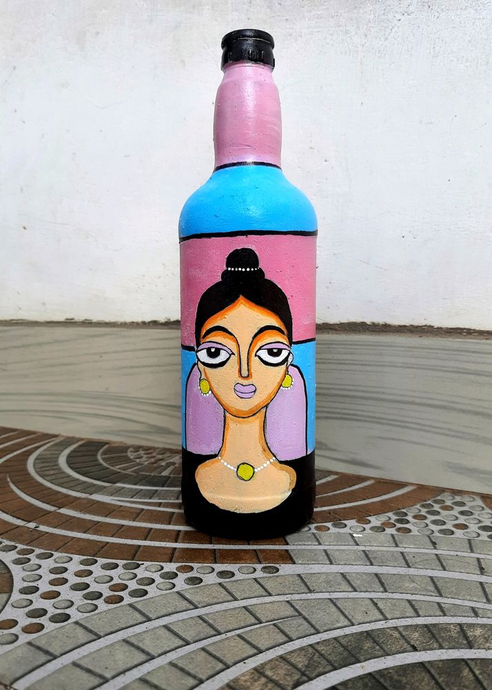 Women Bottle Art