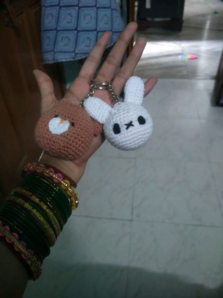 Bunny 🐰 keychain