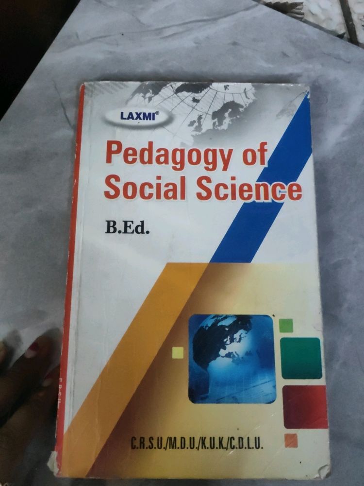 Pedagogy Of Social Science, B.ed. Book