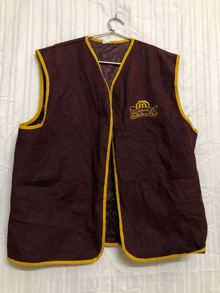 Maroon Waistcoat