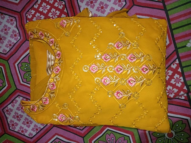 Plazo Dupatta Set