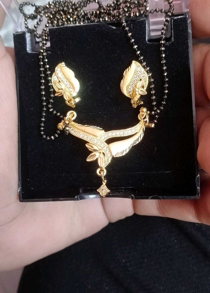 Gold Plated Mangal Sutra