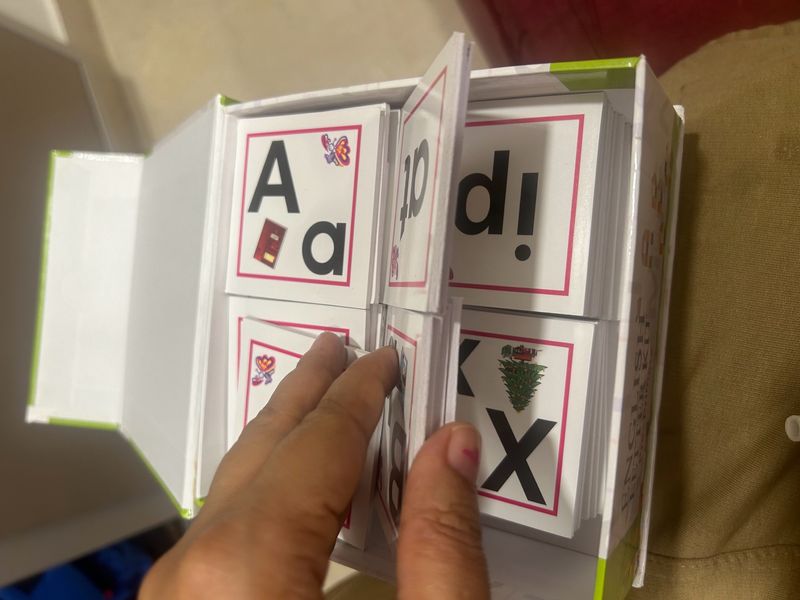 Flash Cards For Abcd N Vowels