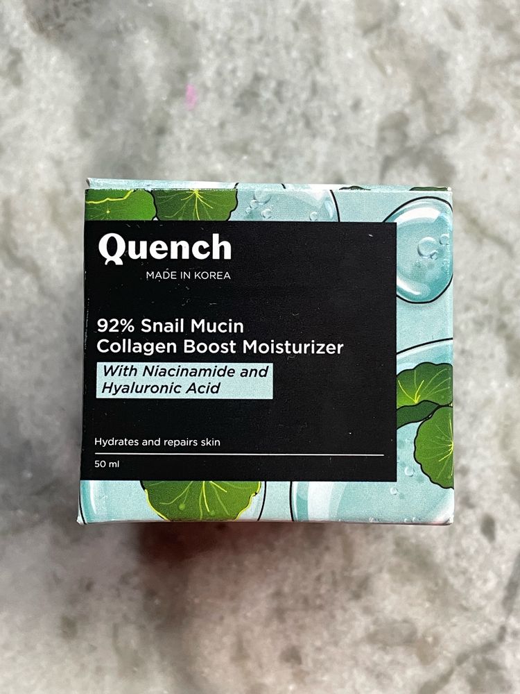 quench snail mucin moisturizer