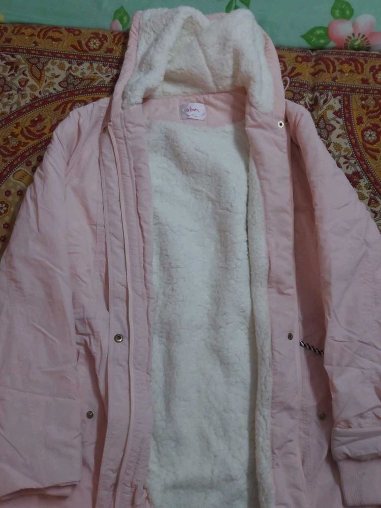 Pink Fur Soft Jacket