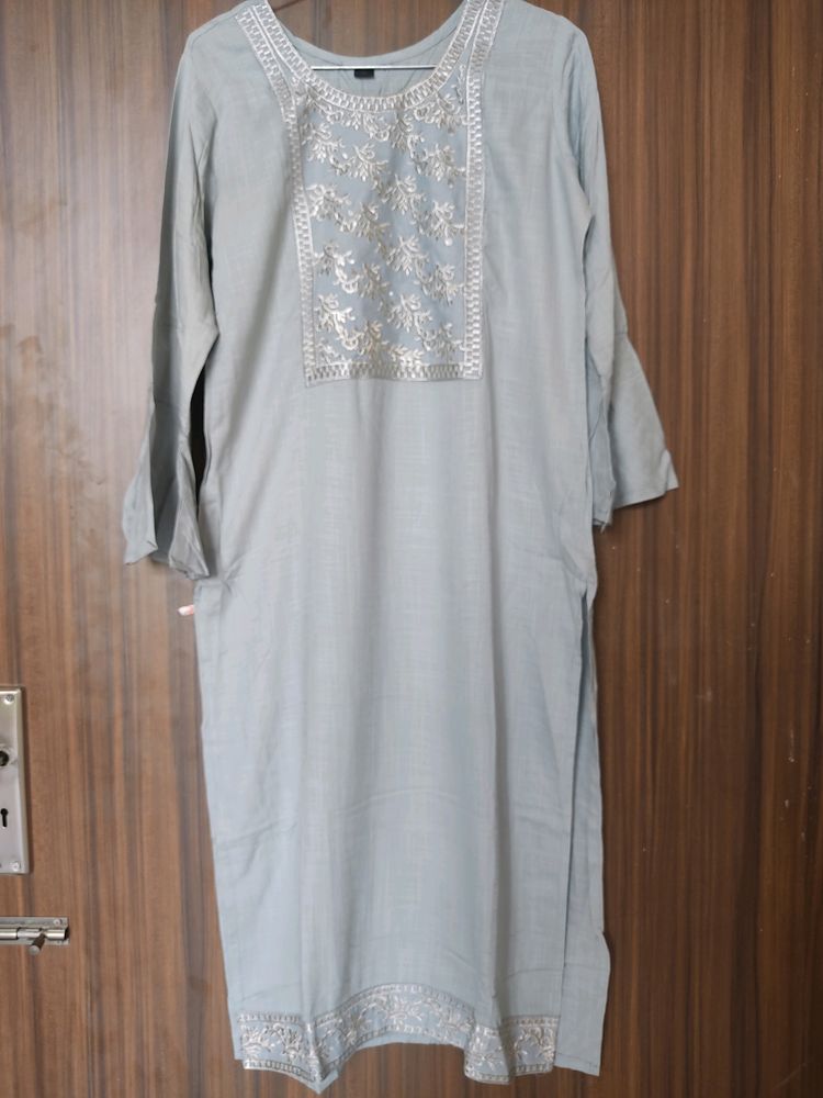 Kurta With White Palazzo