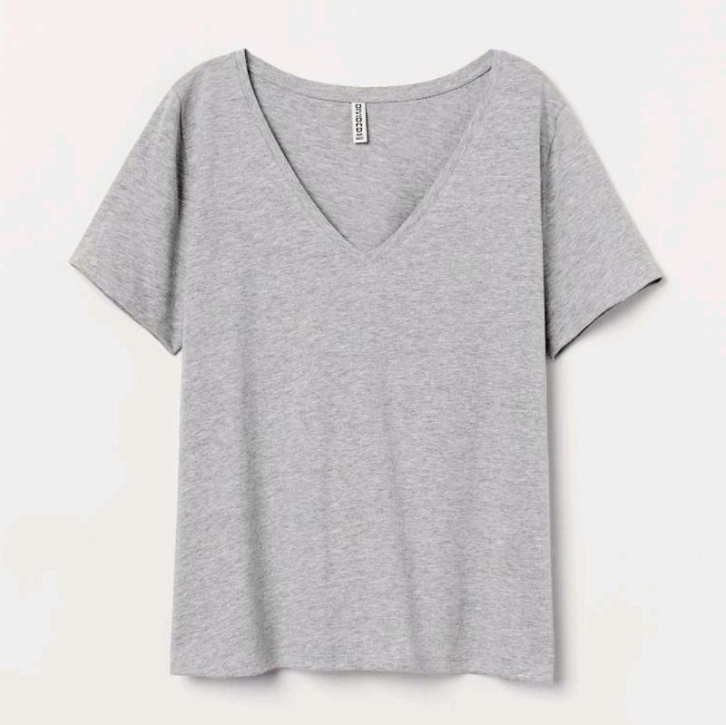 H&M Grey Casual Top