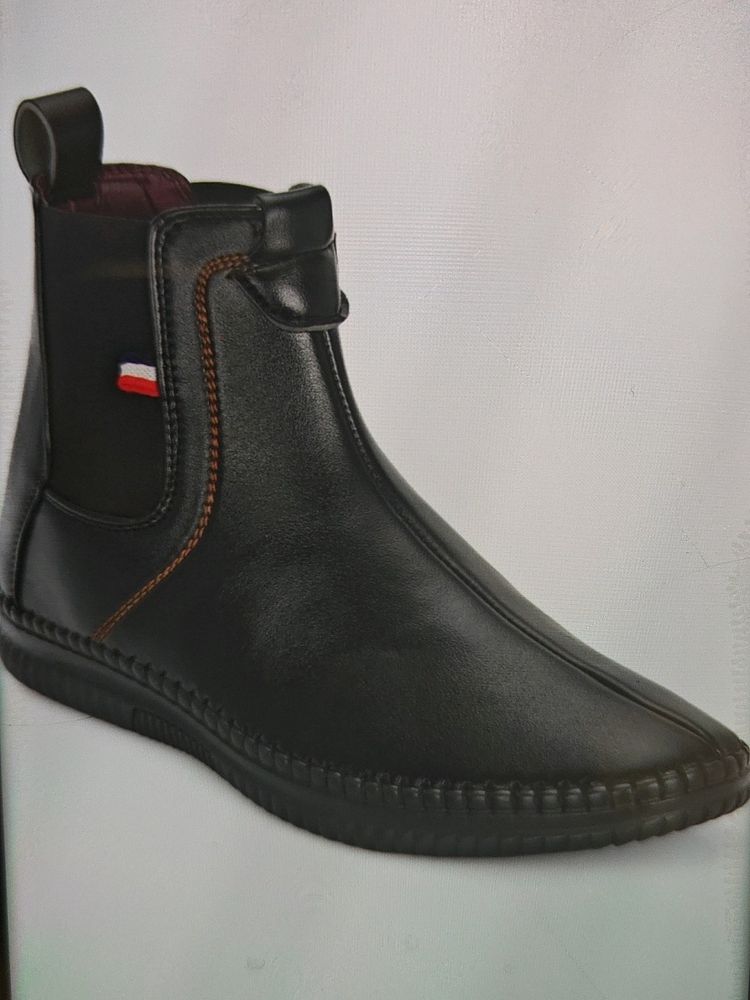 Black Boot Synthetic