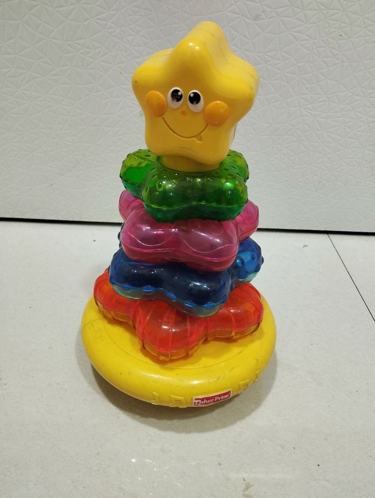 Fisher Price Stacking Ring Toy With Light