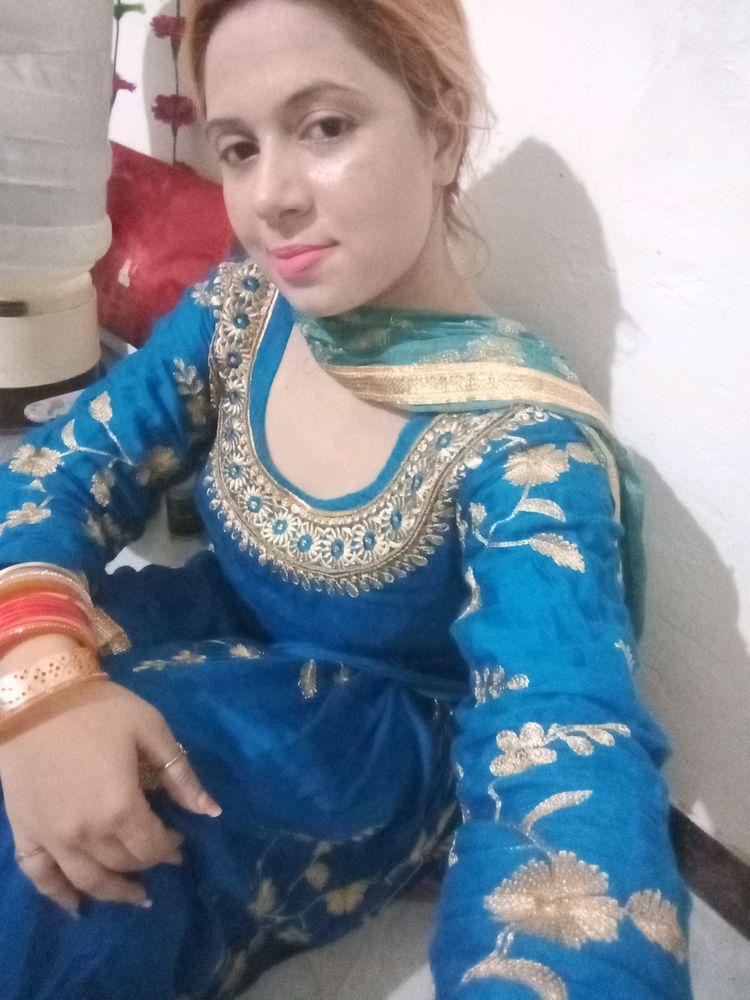 Punjabi Suit Duptta Sat