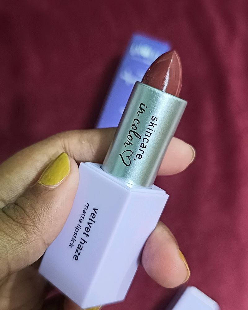 Plum 04 Bold Brick Velvet Matte Lipstick Only 229/