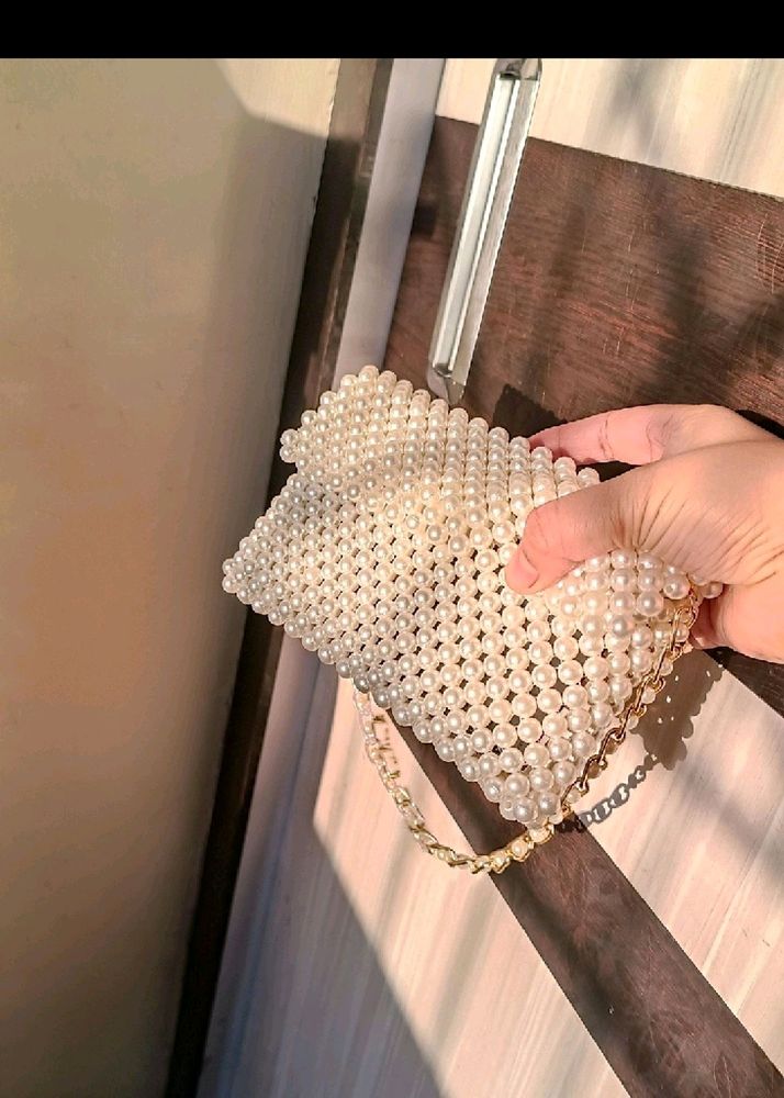 Beaded Hand Clutch