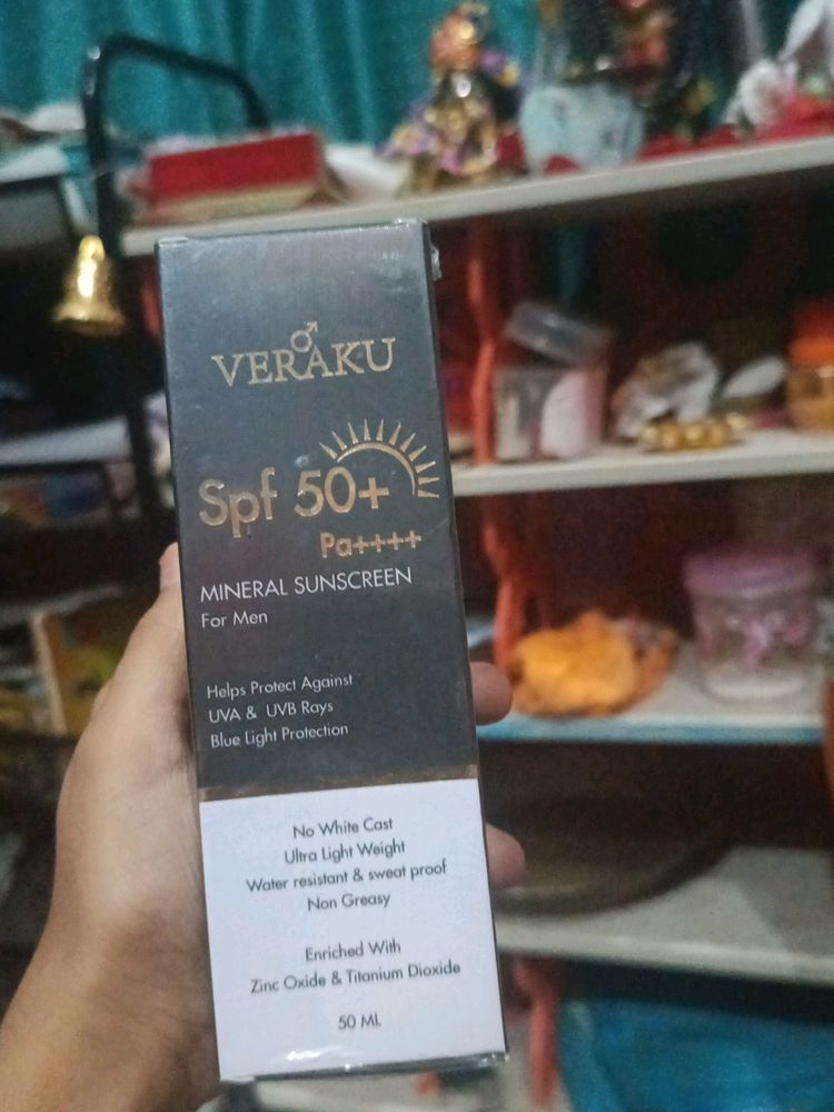 Veraku Spf 50 Mineral Sunscreen