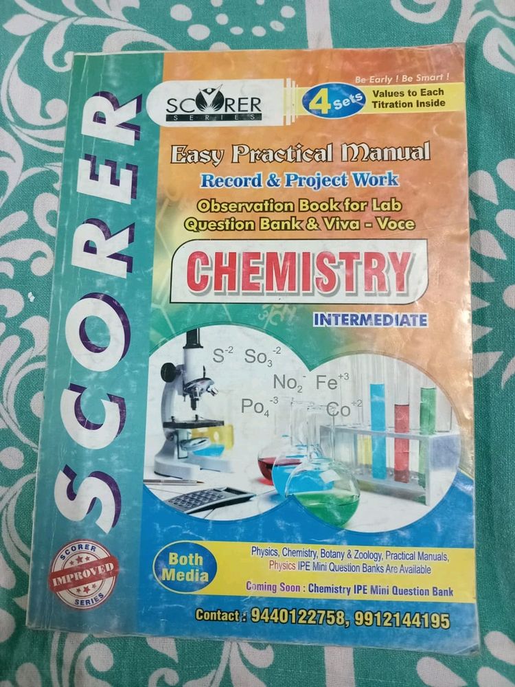 Chemistry Practical Manual Book