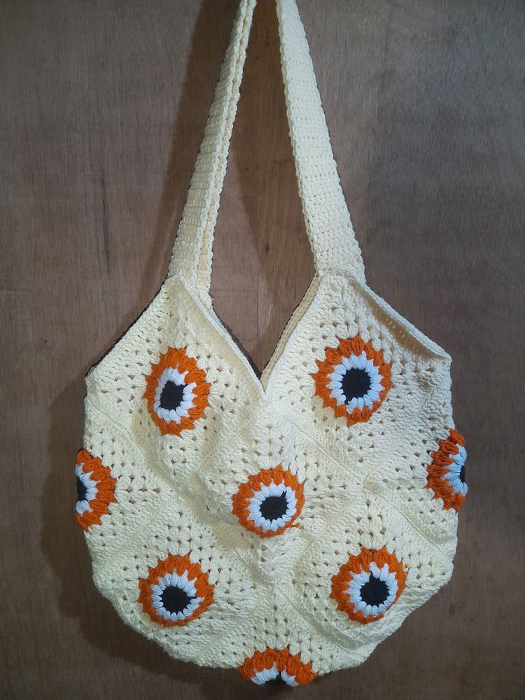 Sunburst Crochet Bag💖