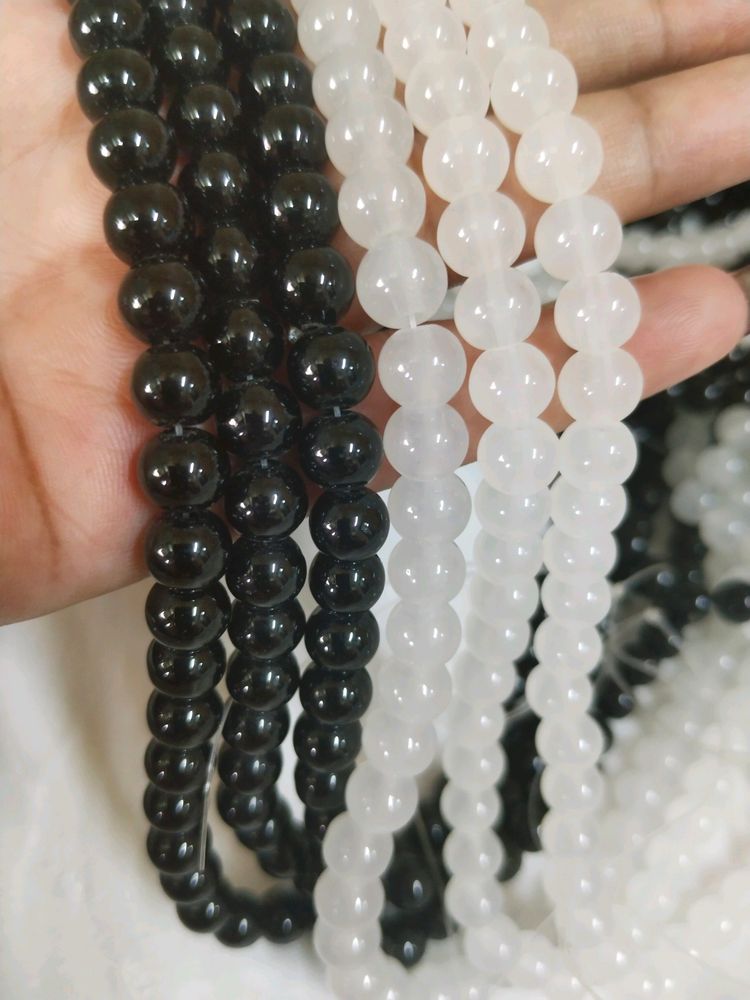 8 Mm Glass Beads 6 String