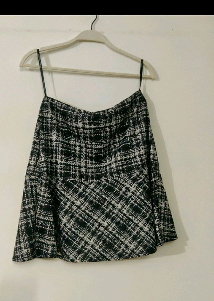 Checkered Skirt