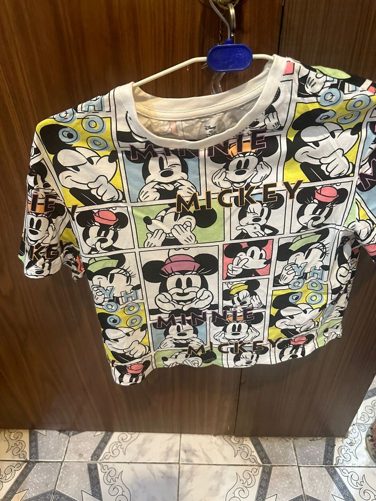 Cute Disney Crop Top