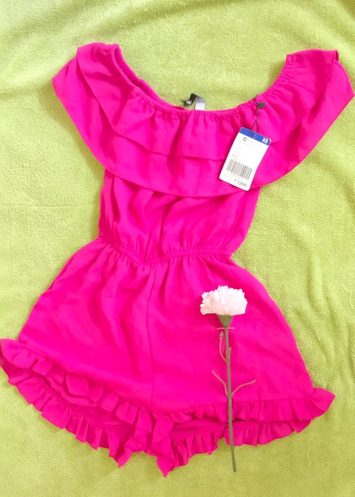 Women Pink Jumpsuit