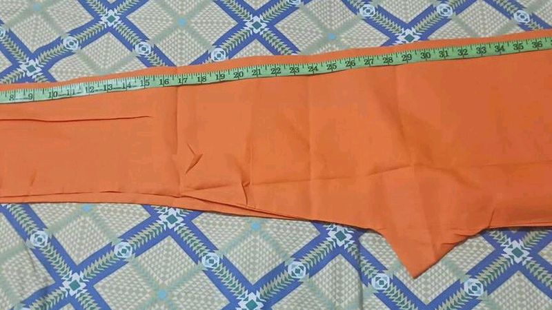 Orange Trouser Ethnic For Suits