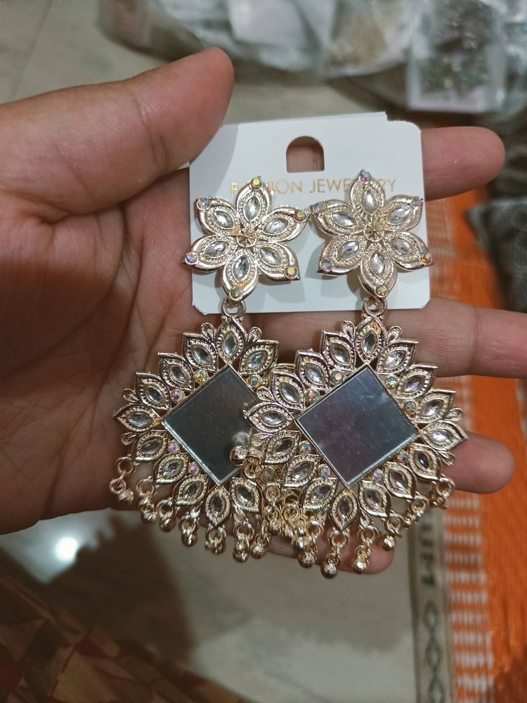 Mirror Earring