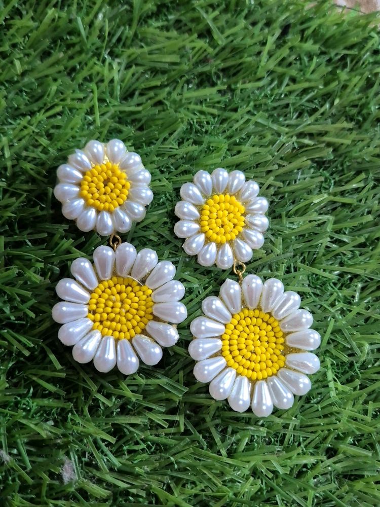 Handmade Flower Earing