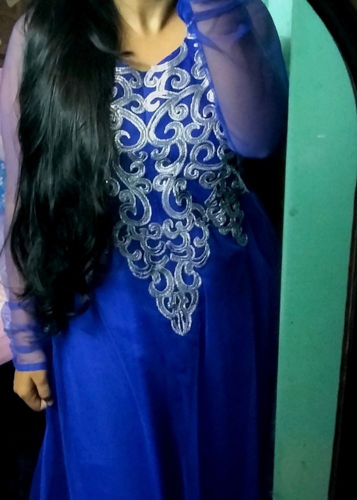 Beautiful New Royal Blue Gown ,