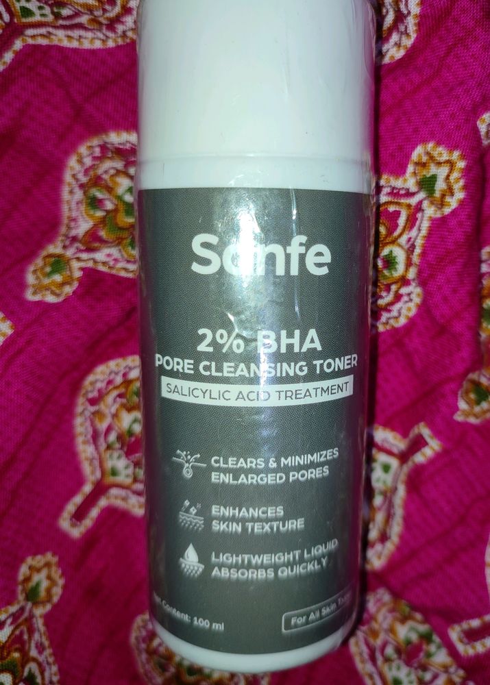 Sanfe 2% BHA Pore Cleansing Toner With Salicylic