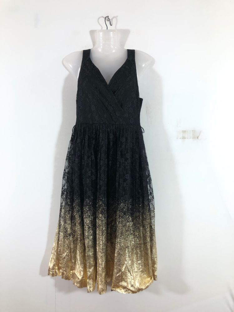 Black&Gold Casual Dress(Women’s)