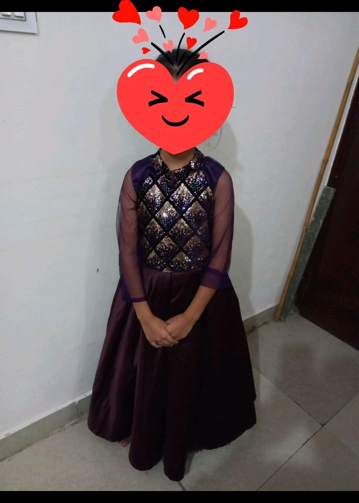 Party Wear Frock For Girls