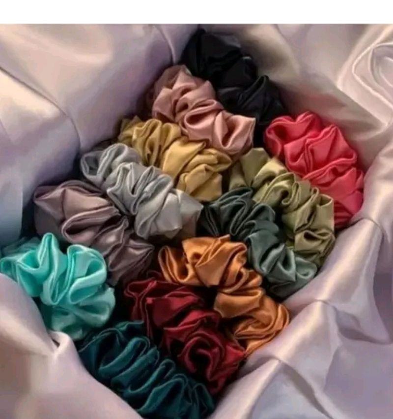 Hair Scrunchies Set Of 12 Piece