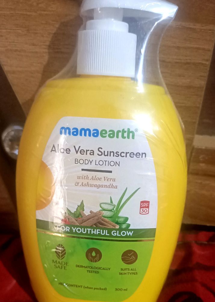 Mamaearth Alovera Sunscreen