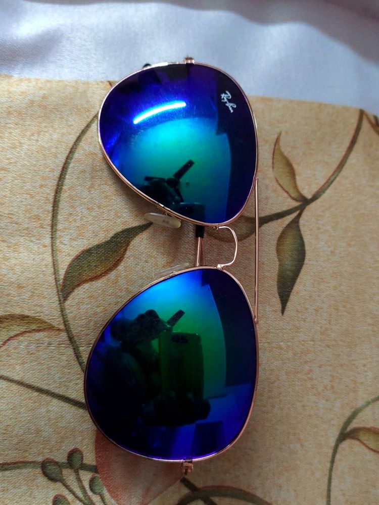 Ray ban Aviator Mirror Finish Sunglass