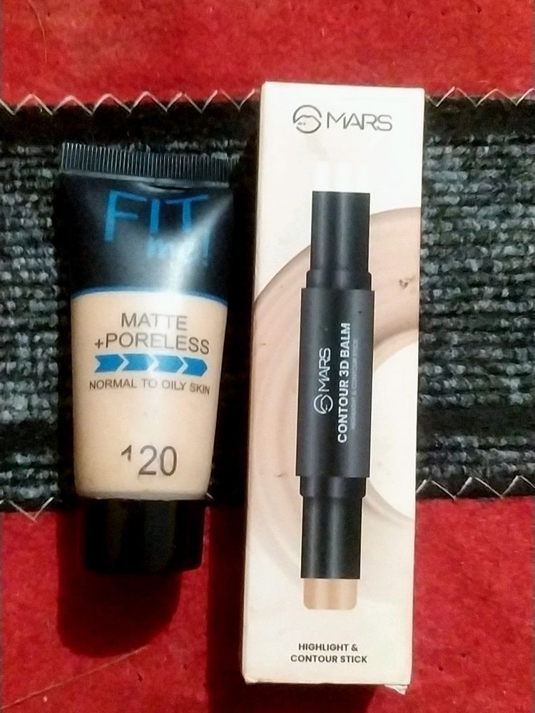 Mars Concealer Plus Contour And Foundation